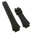 Fits/for IWC Aquatimer IW354807 , IW353804 - 16mm Black Rubber Replacement Watch Band Strap Belt