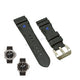 Fits/For Officine Panerai - Luminor Submersible 1950 Flyback PAM614 , PAM615 - 26mm Black Rubber Replacement Watch Band Strap