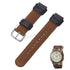 Fits/For Casio AW-80V-5BV - Brown  Nylon Textile Knit Replacement Watch Band / Strap Belt
