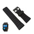Fits/For Diesel DZ7137 Digital - Soft Silicone Black Silicone/Rubber Replacement Watch Band Strap