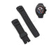 Seiko Velatura 7T84-0AE0 - SPC149P1 - 22mm Black Silicone Replacement Watch Band Strap