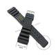 Citizen Promaster Aqualand CQ1012-50G , JH0000-02E , JH0004-01E , JH0044-07E , JH0064-00E , JH0064-00W , JH006451E , JH0064-51W - Fits with 24mm Black Rubber Silicone Replacement N.D. Limits , Diver's Watch Band Strap