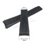 Fits/For Tag Heuer SLS Mercedes - 24mm Black Rubber Replacement Watch Band Strap