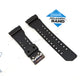 Fits/For Casio G-Shock GBA-400 G'mix - Black Rubber Replacement Watch Band Strap Belt