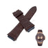 Fits/For Guess Rigor W0040G3 - 22mm Dark Brown Genuine Leather Replacement Watch Band Strap Belt