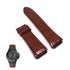 Fits/For Guess Rigor W0040G8 - 22mm Light Brown Genuine Leather Replacement Watch Band Strap Belt
