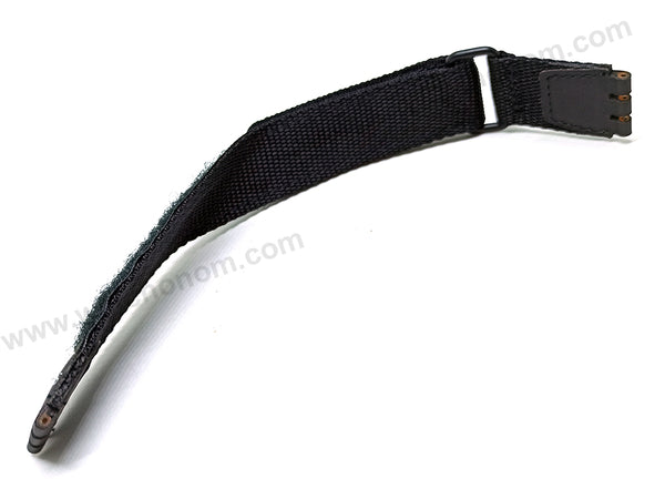 Swatch Original Nylon Textile 17mm Watch Strap Band Belt - VINTAGE Bracelet NOS