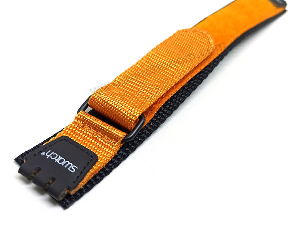 Swatch Original Nylon Textile 17mm Watch Strap Band Belt - VINTAGE Bracelet NOS