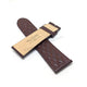 Fits/For Invicta NFL 45076 , 45077 - 26mm Brown Leather Replacement Watch Band Strap Belt