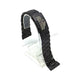 Fits/For Casio Protrek PRG-600 , PRG-600Y , PRG-650Y , PRW-6600 - Black Stainless Steel - Metal Replacement Watch Bracelet Band Strap Belt