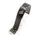 Fits/For Casio G-Shock GA-2000 - 24mm Black Stainless Steel - Metal Replacement Watch Bracelet Band Strap Belt