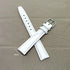 Fits/For Tommy Hilfiger TH.23.3.95.1504 / TH1781380 - 14mm White Genuine Leather Replacement Watch Band Strap Belt