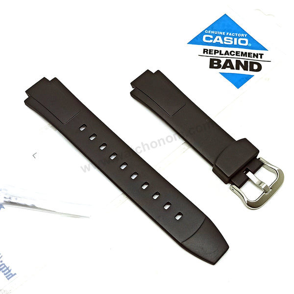 Genuine Casio Edifice EF-111-1AV , EF-111-7AV , EF-111-9AV - Black Rubber Authentic NOS Replacement Watch Band Strap Belt