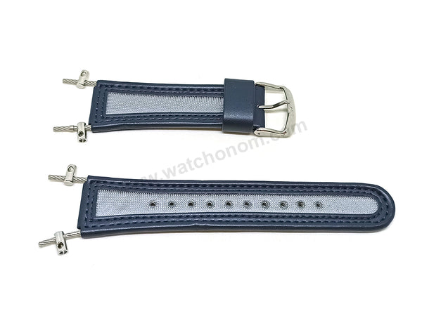 Original Casio G-Cool GE-2000 Pininfarina Vintage NOS Replacement Leather Watch Band Strap Belt