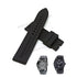 Fits/For Emporio Armani AR0683 , AR0686 - 23mm Black Rubber Replacement Watch Band Strap Belt