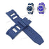 Fits/For Invicta Russian Diver 32993 , 38680 - 26mm Navy Blue Rubber Replacement Watch Band Strap