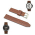 Original Fossil CH2882 , CH2885 Decker Replacement Watch Band Strap - 22mm Brown Genuine Leather