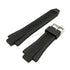 Compatible for Michael Kors Dylan MK8184 , MK8325 , MK8383 , MK8406 , MK8445 , MK8453 , MK9019 , MK9026 - 13mm Black Rubber Silicone Replacement Watch Band Strap