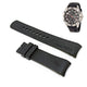 Fits/For Nautica A14609G , N14609G NST-06 - 22mm Black Rubber Replacement Watch Band Strap