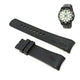 Fits/For Nautica A20059G , N20059G BFD 101 - 22mm Black Rubber Replacement Watch Band Strap