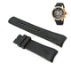 Fits/For Nautica N22528G BFC - 22mm Black Rubber Replacement Watch Strap Band Belt