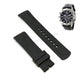 Fits/For Nautica A16564G , N16564G BFD 101 - 22mm Black Rubber Replacement Watch Band Strap Belt