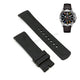 Fits/For Nautica A18636G , N18636G BFD 101 - 22mm Black Rubber Replacement Watch Band Strap