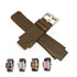 Fits/For Diesel DZ1090 , DZ1123 , DZ1297 , DZ5100 Cliffhanger - 18mm Brown Genuine Leather Replacement Watch Strap Band