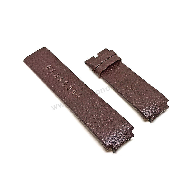 Fits/For Diesel DZ1111 , DZ1145 , DZ1222 - 20mm Brown Genuine Leather Handmade Replacement Watch Band Strap Belt