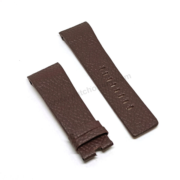 Fits/For Diesel Shadow DZ1179 , DZ1180 , DZ1317 - 29mm Brown Genuine Leather Handmade Replacement Watch Band Strap Belt