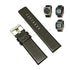 Fits/For Diesel DZ1133 , DZ1135 , DZ1147 - 24mm Black Genuine Leather Replacement Watch Strap Band Belt