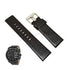 Fits/For Diesel DZ4216 Franchise -51 - 26mm Black Genuine Leather Replacement Watch Strap Band Belt