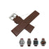 Fits/For Diesel DZ1245 , DZ4290 , DZ1337 , DZ1409 - 26mm Brown Genuine Leather Replacement Watch Strap Band Belt