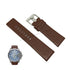 Fits/For Diesel DZ4281 Mega Chief Chrono - 26mm Brown Genuine Leather Replacement Watch Strap Band Belt