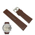 Fits/For Diesel DZ4346 Stronghold Big Chrono - 26mm Brown Genuine Leather Replacement Watch Strap Band Belt