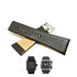 Fits/For Diesel DZ1463 , DZ1541 Time 3 hands Nix - 32mm Black Genuine Leather Replacement Watch Strap Band Belt