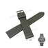 Fits/For Emporio Armani Luigi AR1735 , AR1730 - 20mm Gray Leather Replacement Watch Band Strap Belt