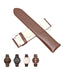 Fits/For Emporio Armani AR1932 , AR1936 , AR0387 , AR4657 Gianni XLarge- 22mm Brown Leather Replacement Watch Band Strap Belt