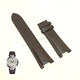 Fits/For Versace Aion Chrono VRSCVE1D00119 Replacement Brown Leather Watch Band Belt Strap Belt