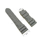 Fits/For Officine Panerai - Luminor Submersible Carbotech - 26mm Gray Soft Rubber Replacement Watch Band Strap