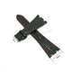 Fits Audemars Piguet Royal Oak Offshore - 28mm Black Leather with Red Stitch Replacement Watch Band Strap for AP Deployant Buckle