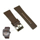Fits/For Diesel DZ1434 - 30mm Brown Genuine Leather Replacement Watch Strap Band Belt