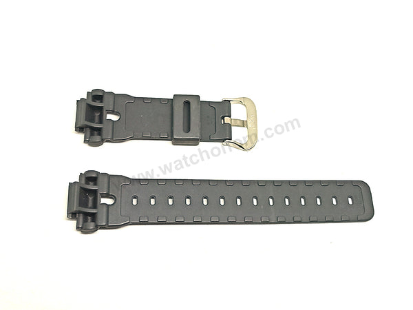 Genuine Casio G-Shock Sky Force DW-6700 Aviation  - Authentic Replacement Gray Rubber Watch Band Strap