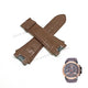 Fits/For Cerruti 1881 CRA145SBR61DB - 24mm Brown Genuine Leather Replacement Watch Strap Band