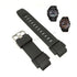 Fits/For Casio Protrek PRG-510 , PRG-510GB , PRG-S510 - Black Rubber Replacement Watch Band Strap Belt