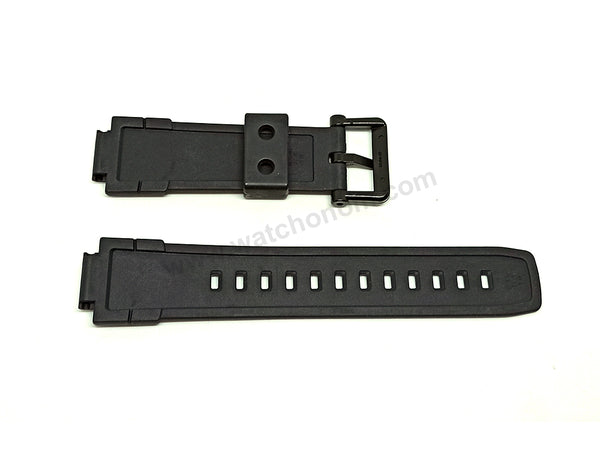 Genuine Casio G-Shock AW-510 - Authentic Replacement Black Rubber Watch Band Strap