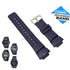 Genuine Casio G-Shock G-100 , G-2110 , G2310 , G-2400 - Authentic Replacement Navy Blue Rubber Watch Band Strap