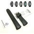 Genuine Casio G-600 , G-601 , G-610 , G-611 G-Shock Cockpit - Authentic Replacement Black Rubber Watch Band Strap