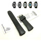 Genuine Casio G-600 , G-601 , G-610 , G-611 G-Shock Cockpit - Authentic Replacement Black Rubber Watch Band Strap