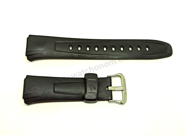 Genuine Casio G-600 , G-601 , G-610 , G-611 G-Shock Cockpit - Authentic Replacement Black Rubber Watch Band Strap